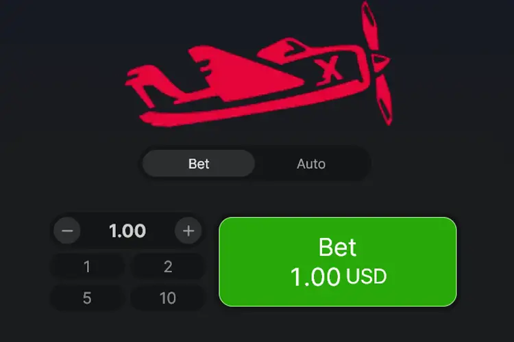 Making first bet in Aviator UK