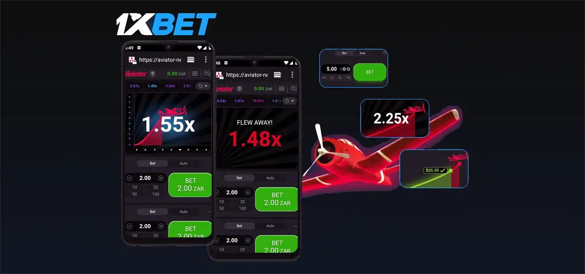 Aviator casino game interface