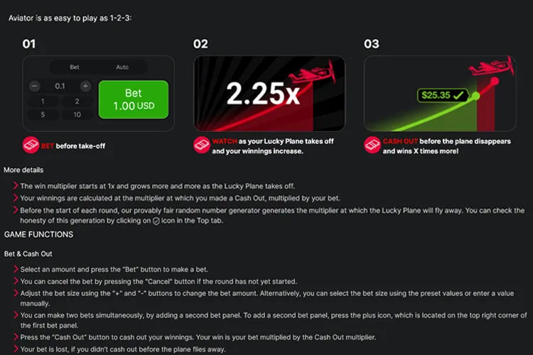 Aviator game mechanics